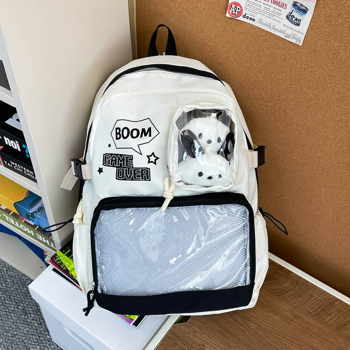 Playful Graphic School Backpack Stornfield