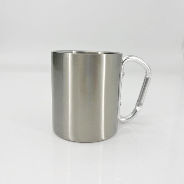 Women High-Quality Stainless Steel Drinking Cup with Carabiner Handle Stornfield
