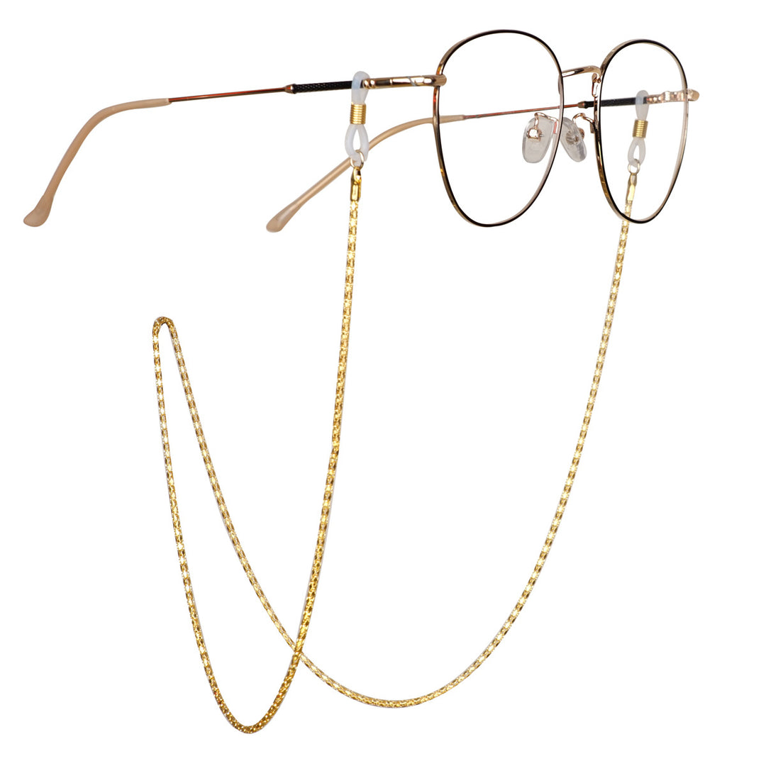 Gold-Plated Twisted Link Eyewear Chain Stornfield