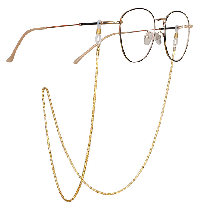 Gold-Plated Twisted Link Eyewear Chain Stornfield