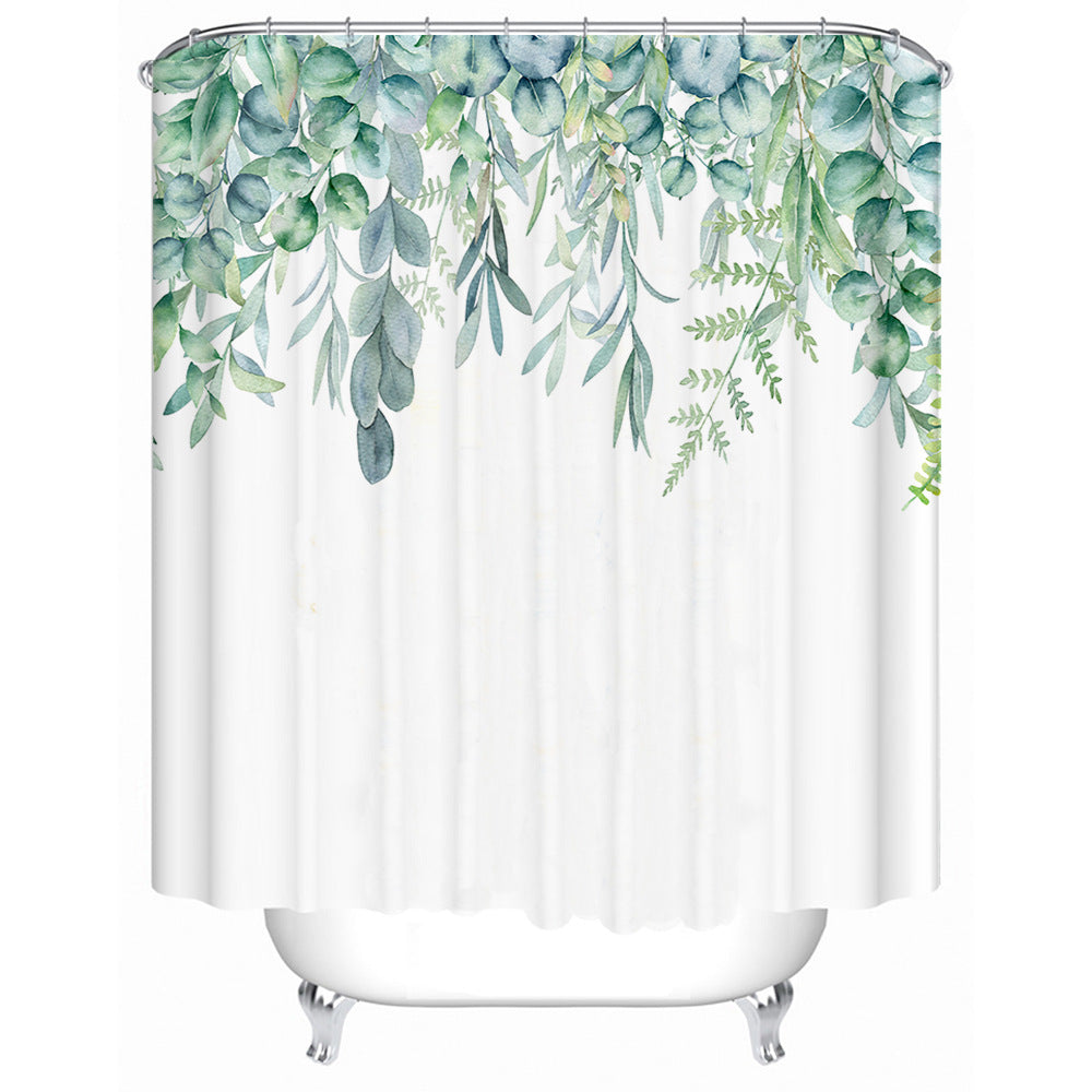 Leafy Botanical Shower Curtain Stornfield