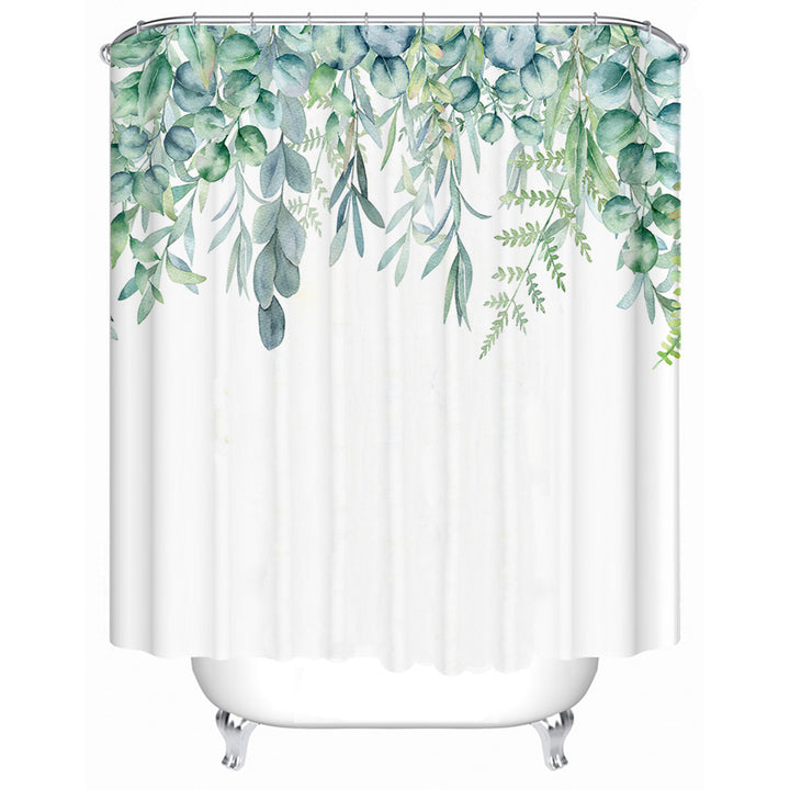 Leafy Botanical Shower Curtain Stornfield