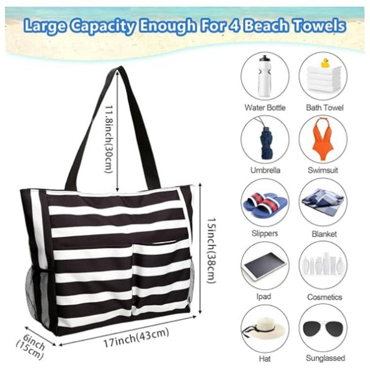 Practical beach bag with multiple compartments Stornfield