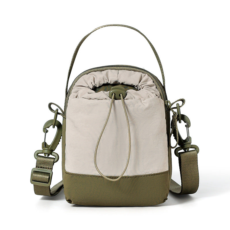 Minimalist Drawstring Shoulder Bag