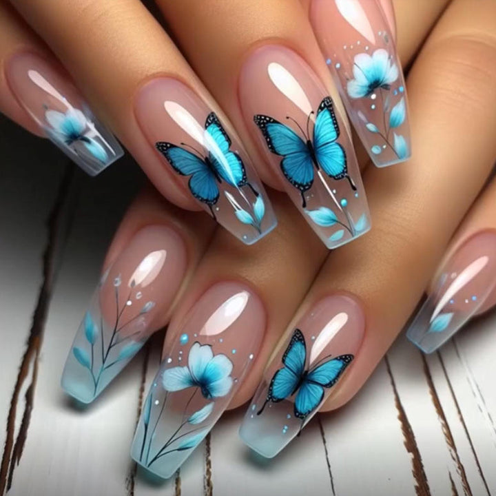 Artistic 3D Butterfly Nail Art Set Stornfield