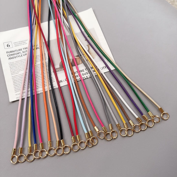 Premium Faux Leather Lanyard Stornfield
