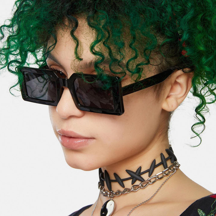 Women's fashion transparent corner sunglasses Stornfield
