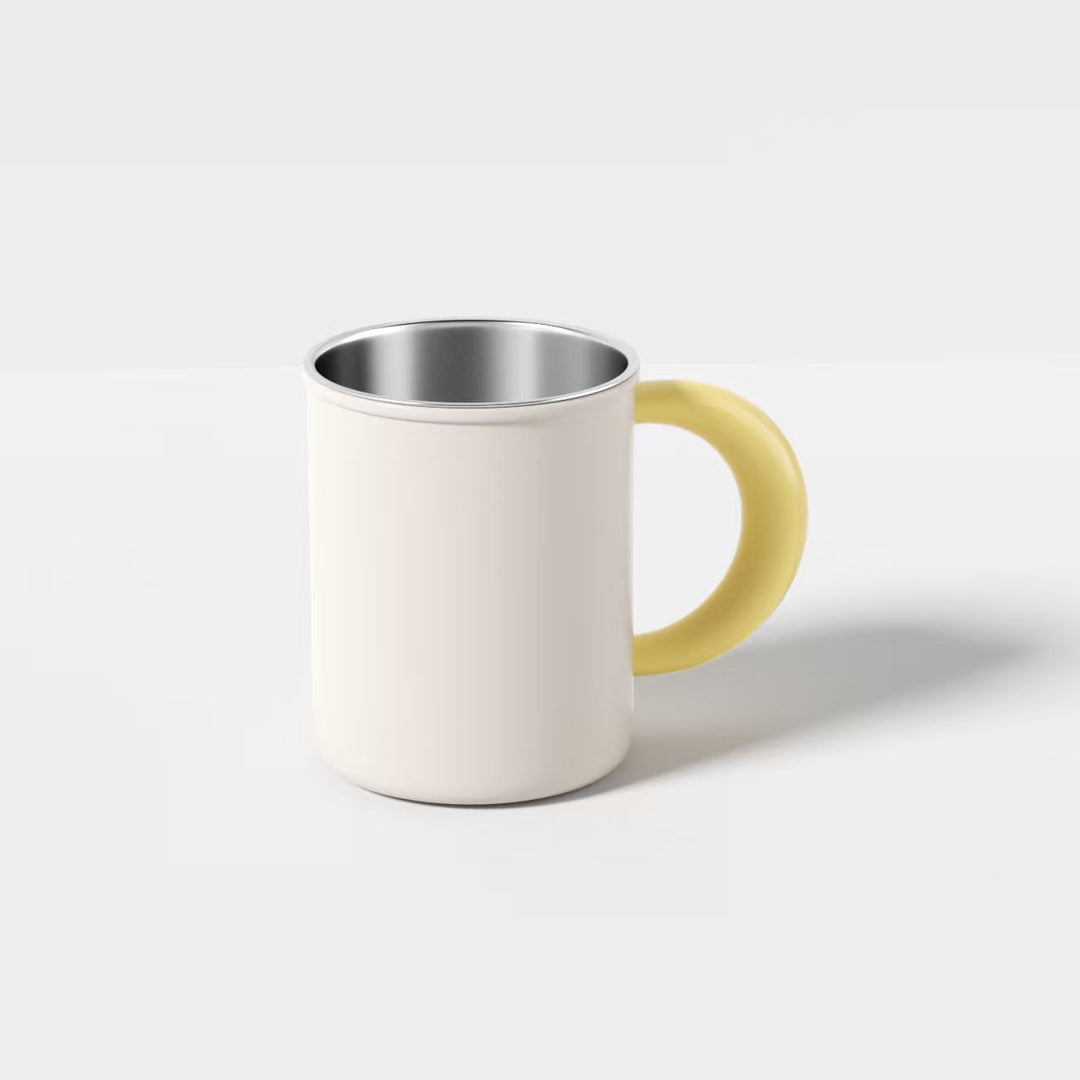 Stainless Steel Coffee and Tea Cup with Ergonomic Handle Stornfield