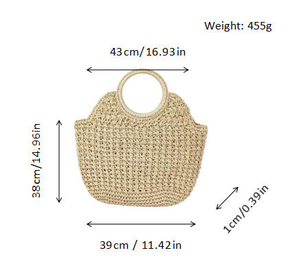 Basket bag in modern design Stornfield