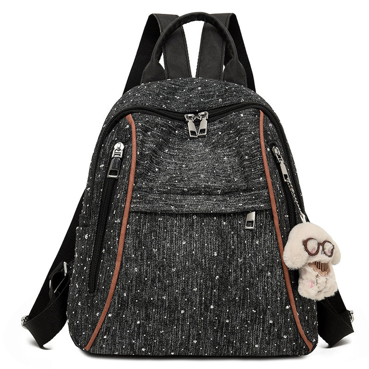 Casual Denim-Style Backpack Stornfield