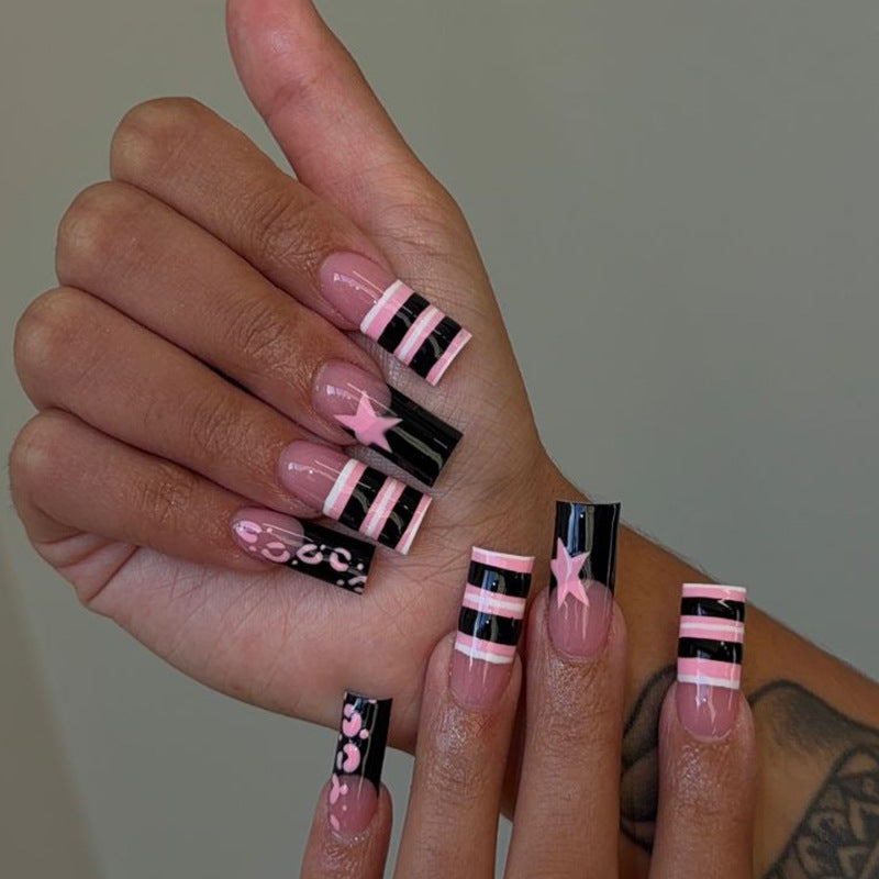Artistic Press-On Acrylic Nail Enhancements Stornfield