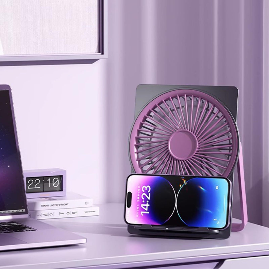 Unisex Portable USB Fan with Flexible Tilt Stornfield