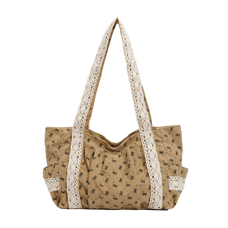 WoElegant Floral Print Tote Bag Stornfield