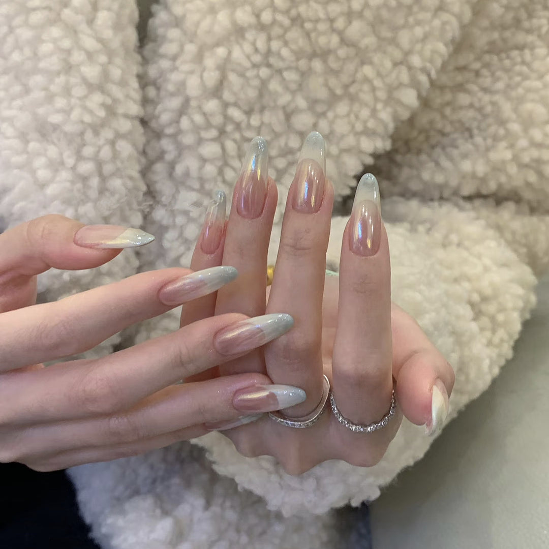 Acrylic Nails with Shimmering Effect Stornfield