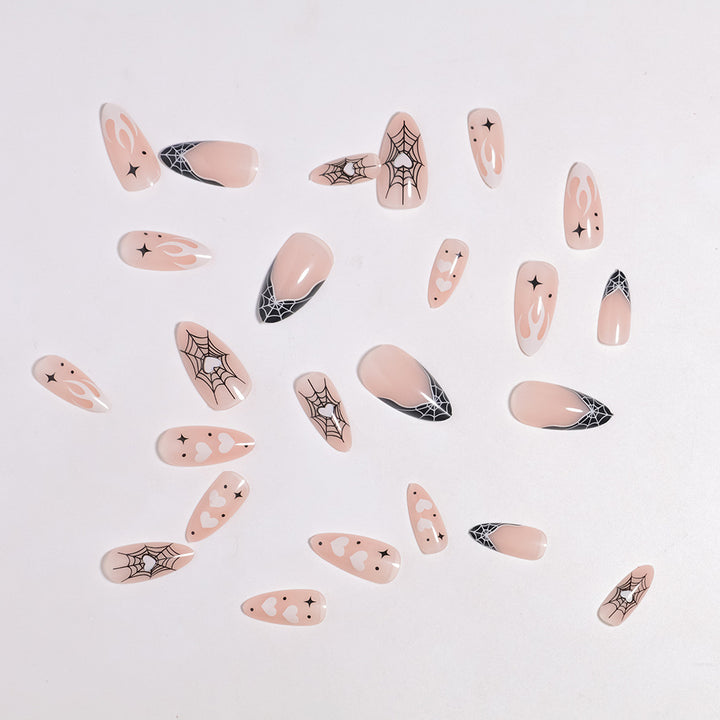 Halloween-Themed Press-On Nail Set Stornfield