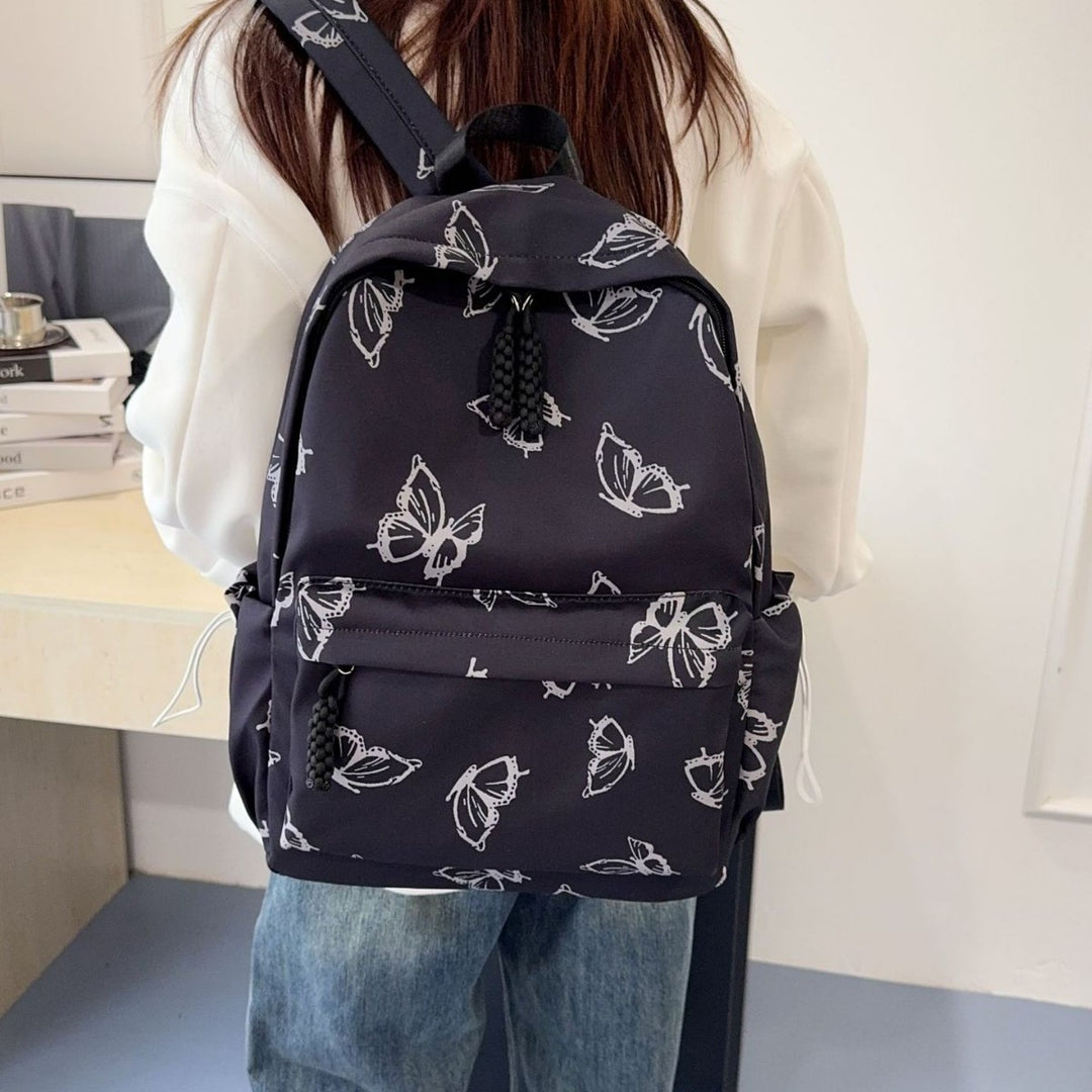 Backpack with Playful Butterfly Design Stornfield