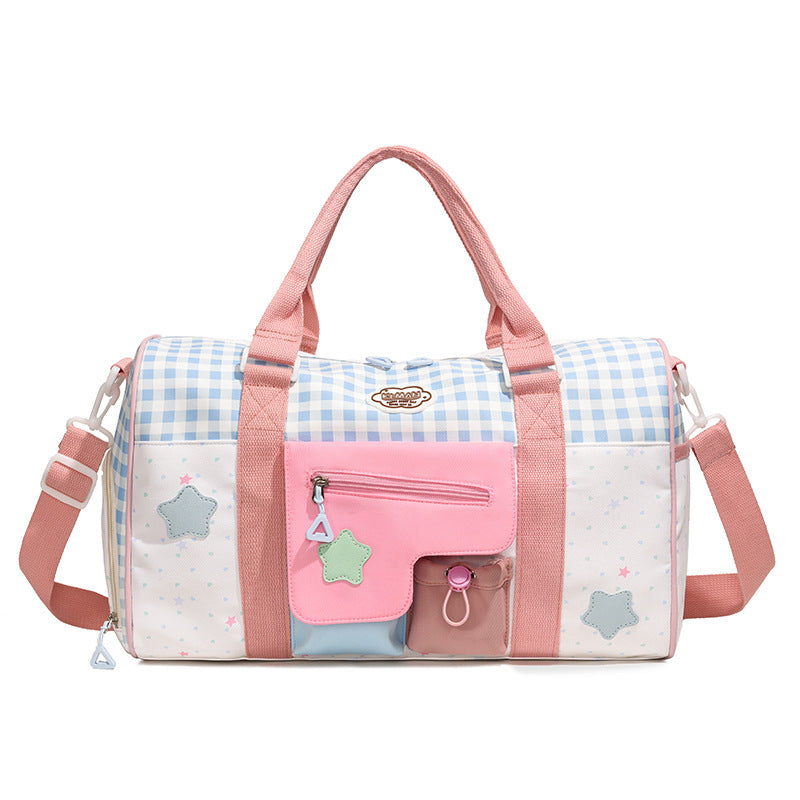 Playful sports and travel bag with fine applications Stornfield