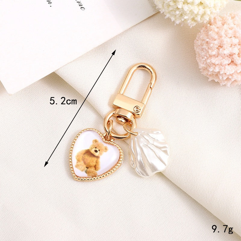 Playful keychain with teddy bear motif Stornfield