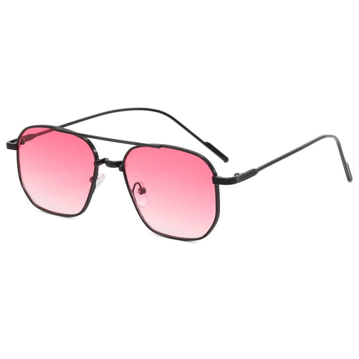 Women's fashionable geometric glasses with elegant metal frame Stornfield