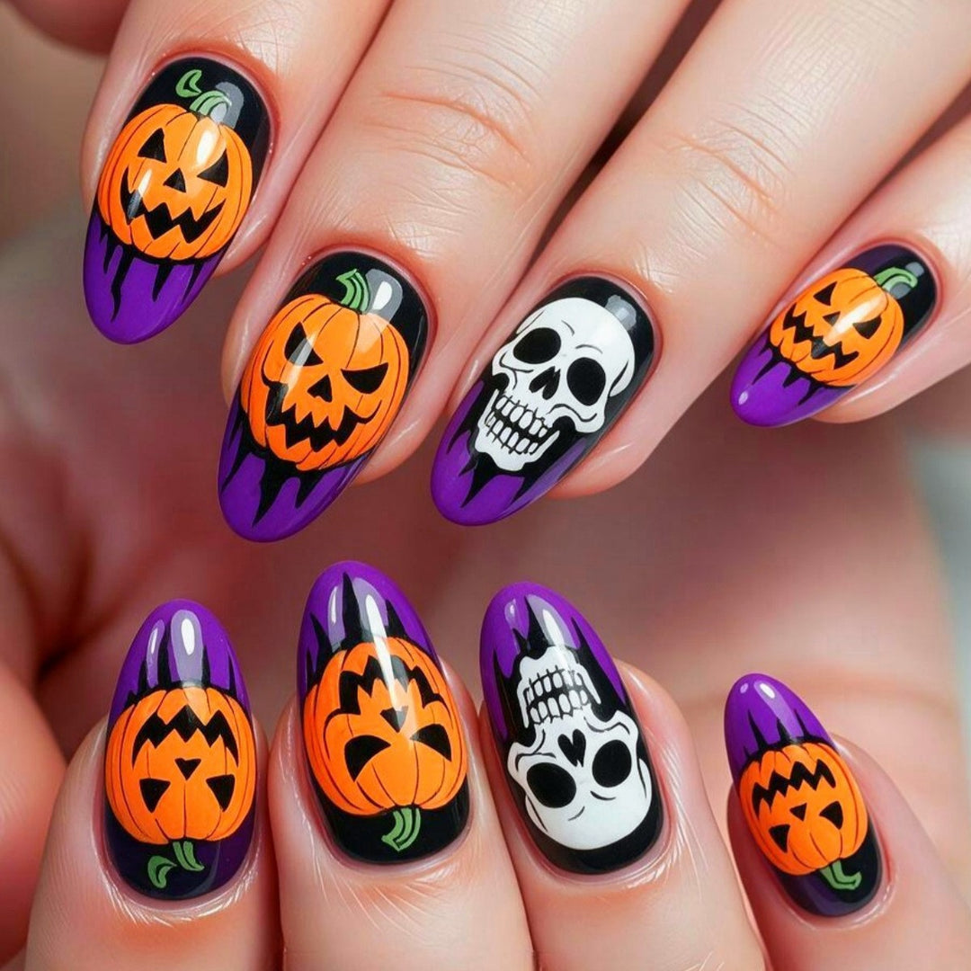 Halloween Nail Art Artificial Nails Stornfield