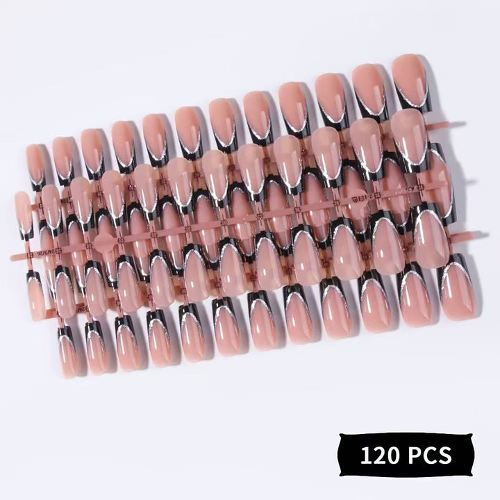 Premium Glossy Press-On Nail Set Stornfield