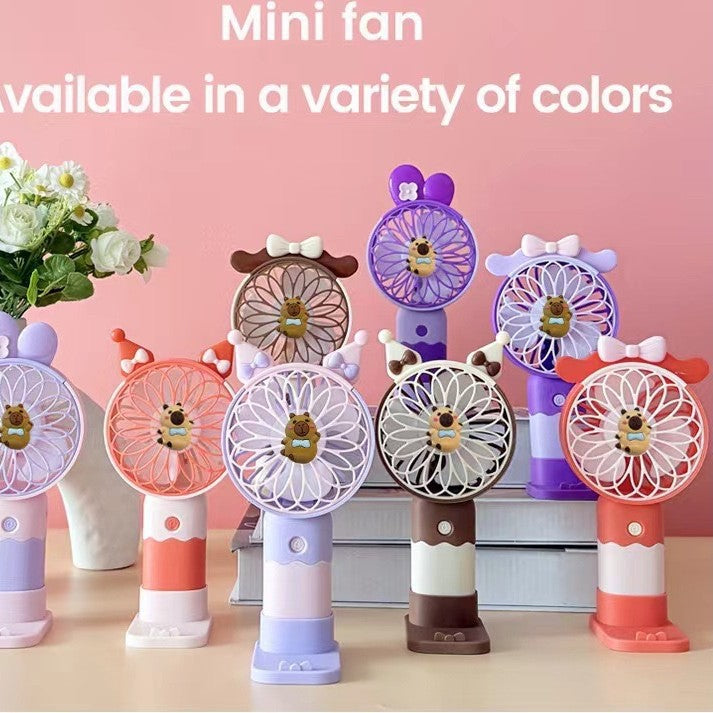 Unisex Portable Mini Fan in Creative Animal Design Stornfield