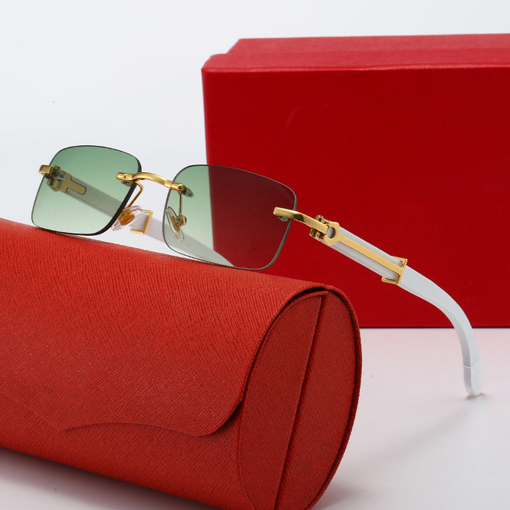 Women's fashionable sunglasses with elegant metal frame and polarized lenses Stornfield