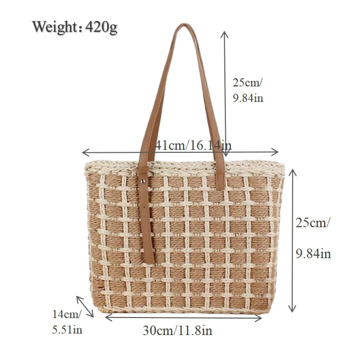 Handwoven basket bag Stornfield