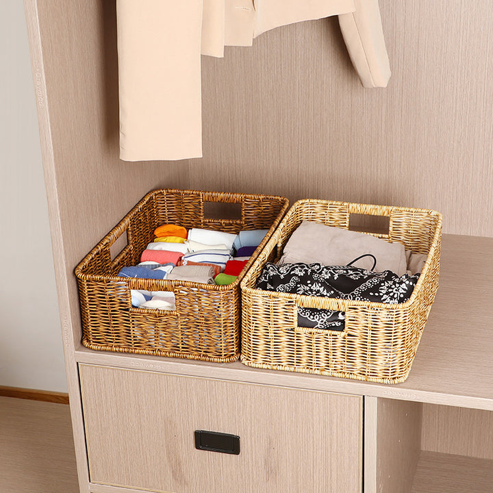Handwoven Rustic Storage Basket Stornfield