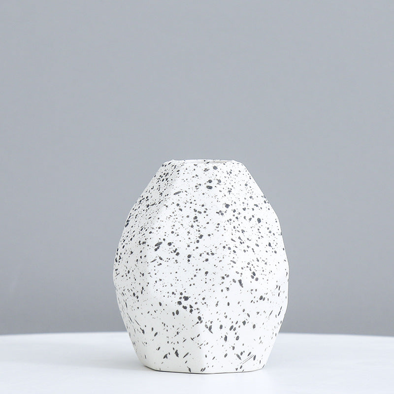 Geometric Decorative Ceramic Vase Stornfeild