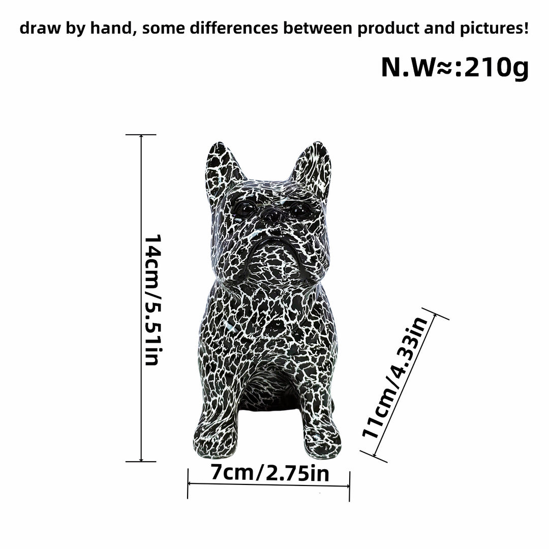 Artistically designed bulldog figure Stornfield