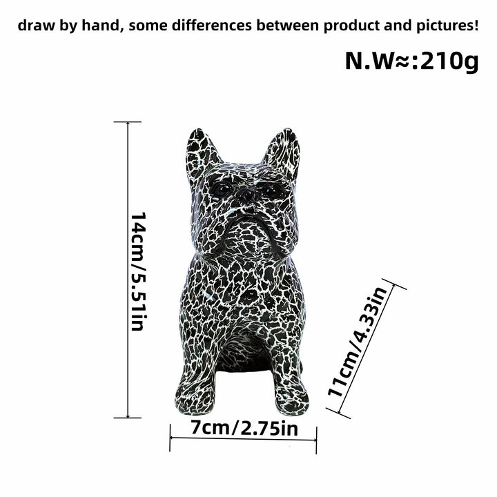 Artistically designed bulldog figure Stornfield