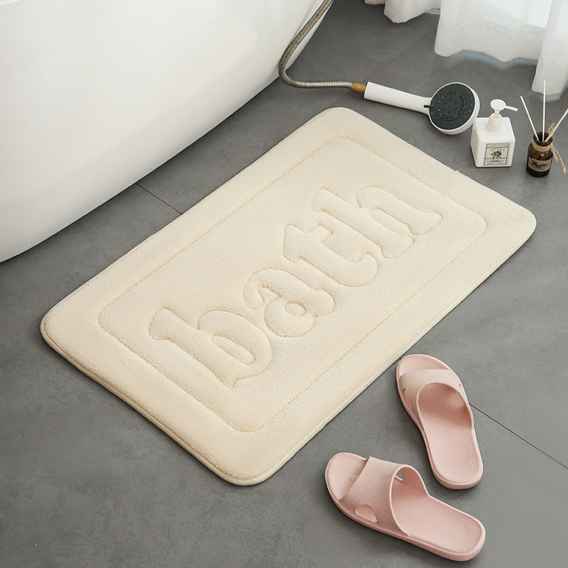 Absorbent Memory Foam Bath Mat Stornfield