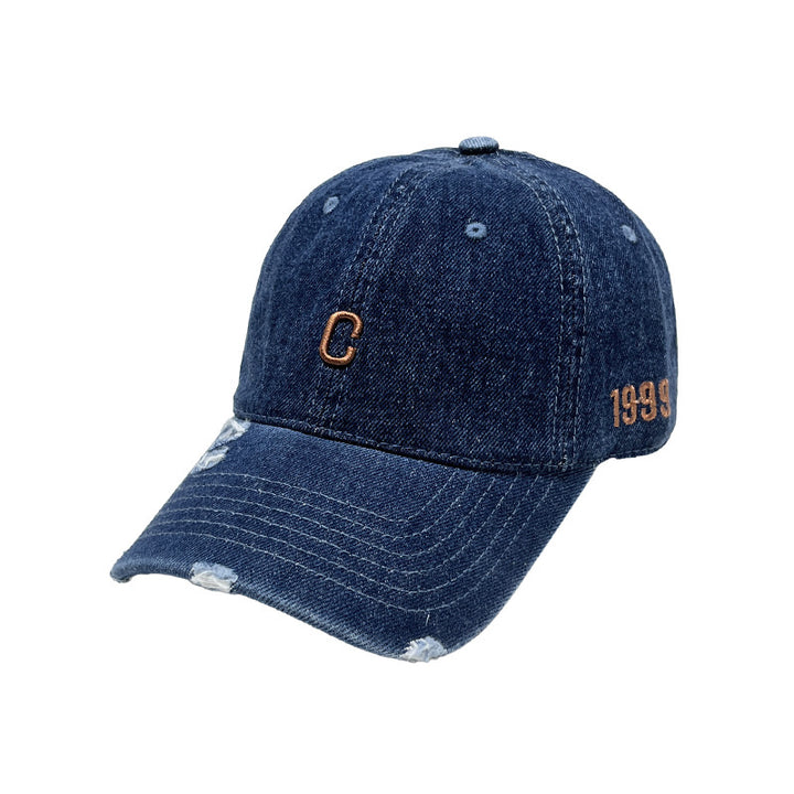 Women's Distressed Denim Baseball Cap Stornfield 1784270579