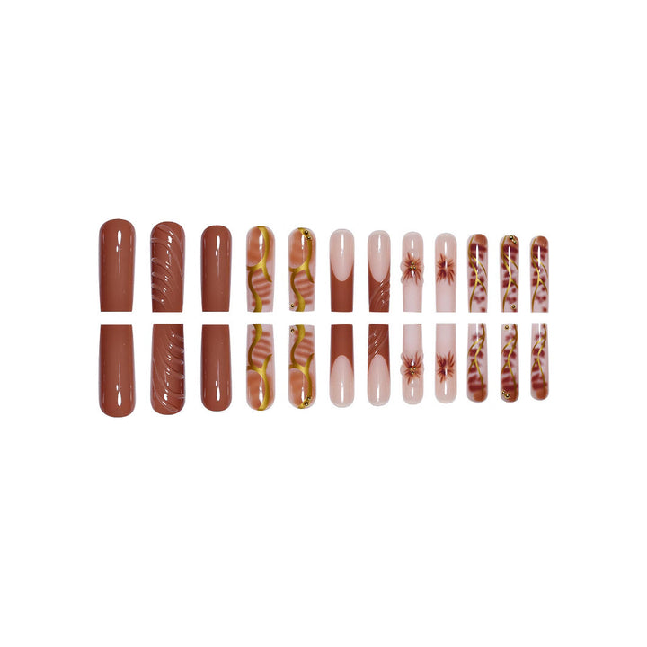 Floral Nail Art Extensions Stornfield