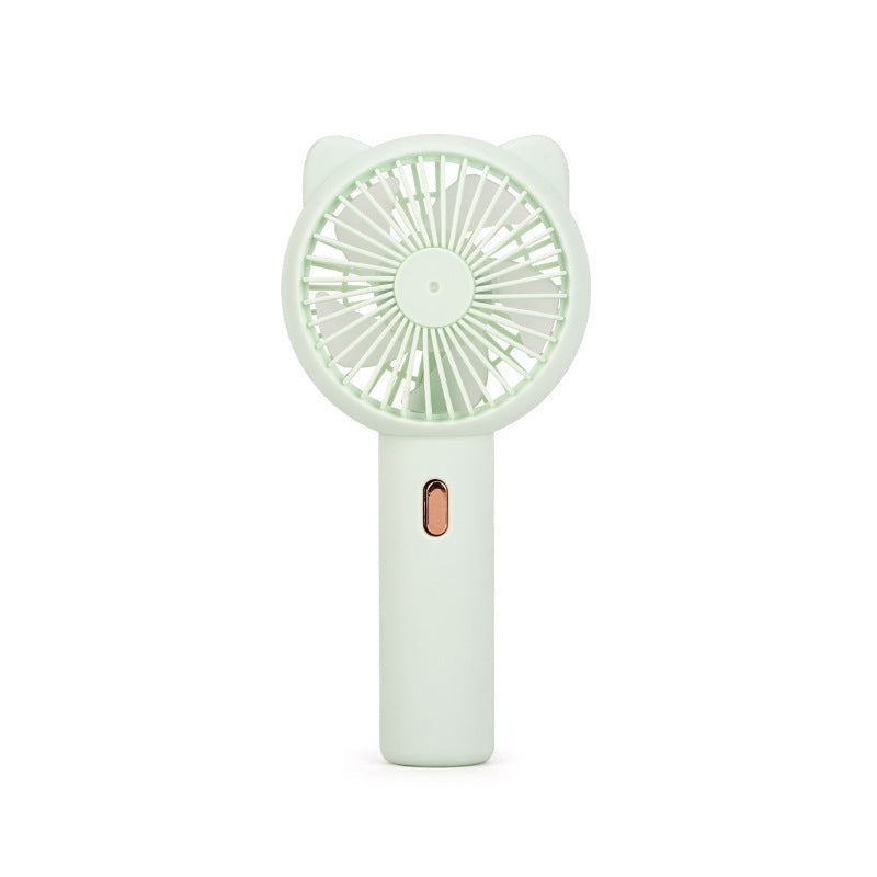Ladies Portable Hand Fan in Cat Design Stornfield