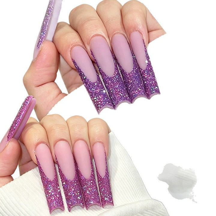 Glitter Ombre Press-On Nail Set Stornfield