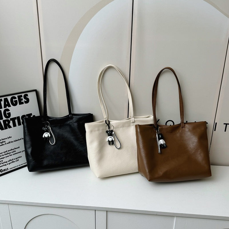 Chic Faux Leather Tote Bag Stornfield