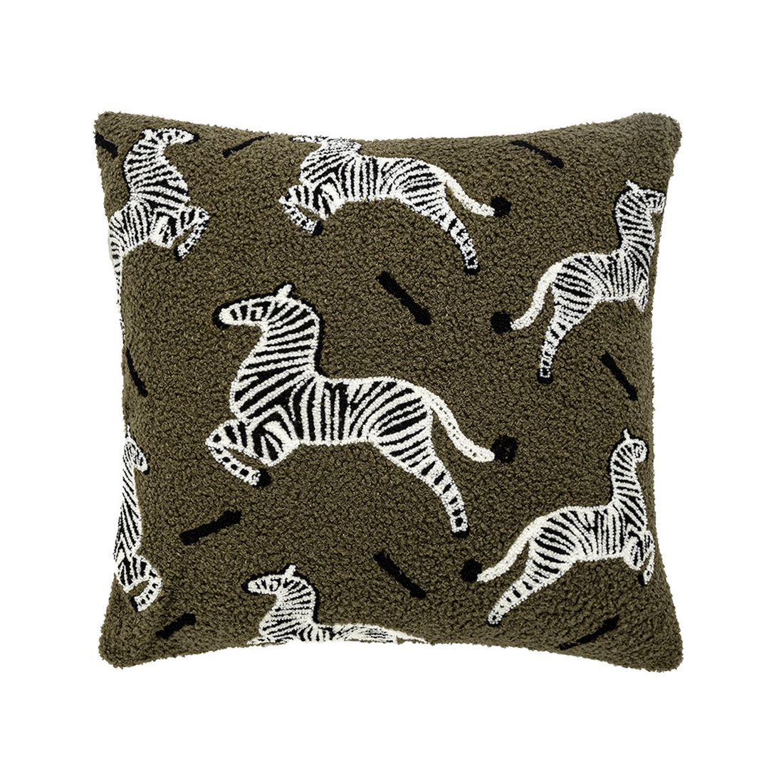 Stylish animal motif decorative pillow
