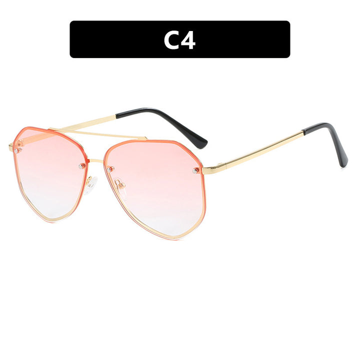 Women's geometric sunglasses with delicate frame Stornfield
