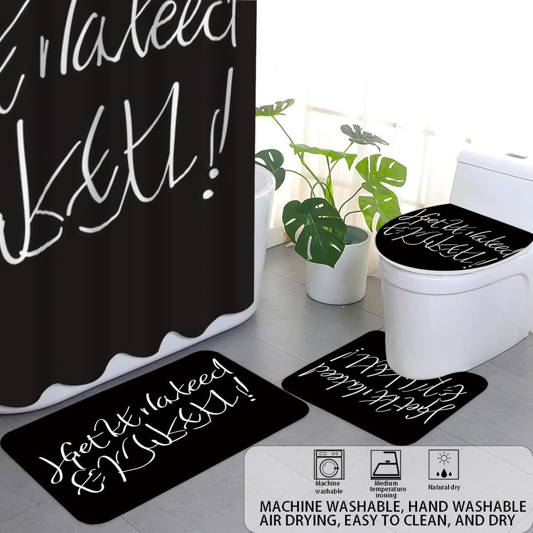 Bathroom Rules Digital Bathroom Décor Set Stornfield