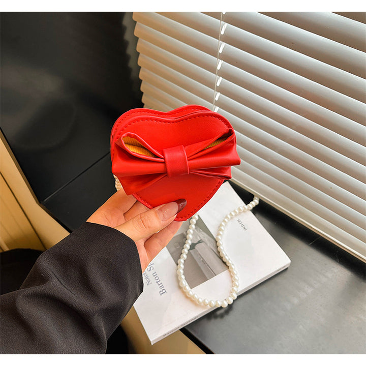 WoHeart-Shaped Bow Clutch Bag Stornfield