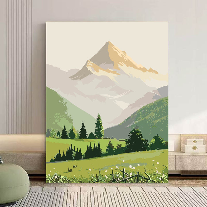 Scenic Mountain Landscape Canvas Art Stornfield 1785768018