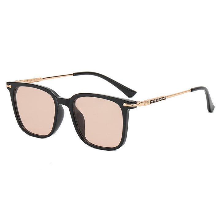 Ladies fashionable sunglasses with elegant frame and contrasting lenses Stornfield