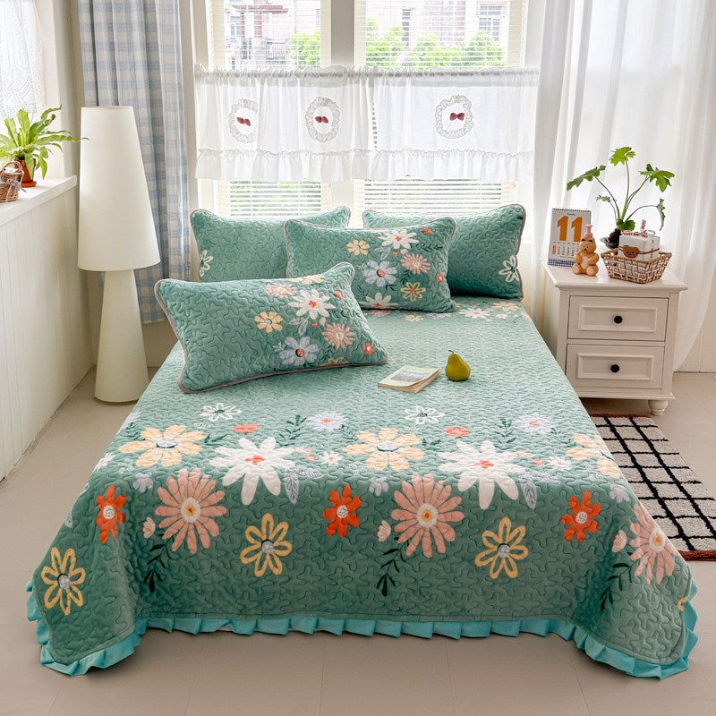 Playful Cartoon-Themed Bedspread Set