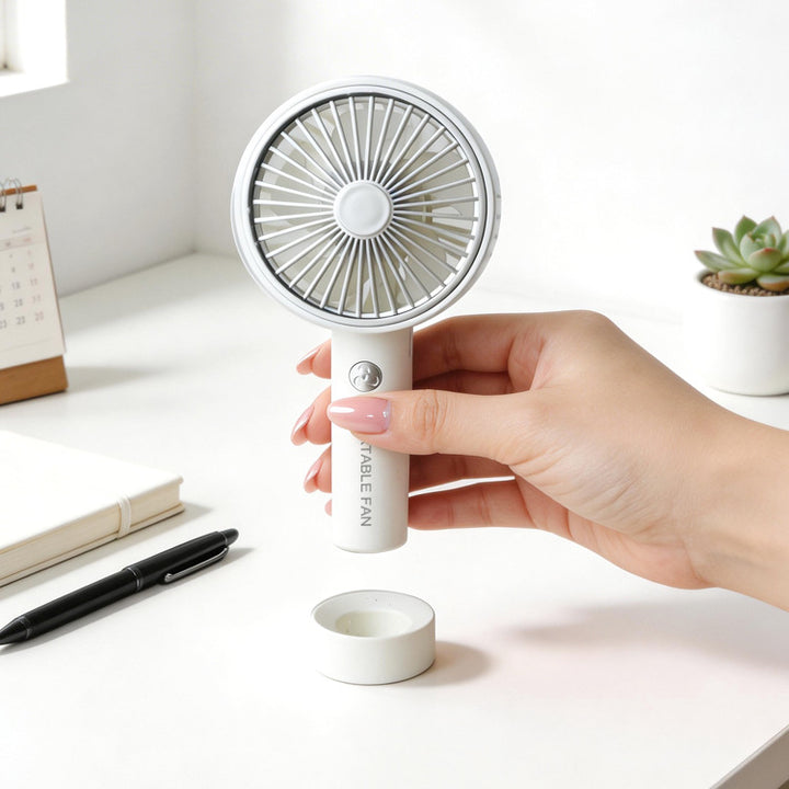 Unisex Portable Hand Fan with USB Charging Technology Stornfield