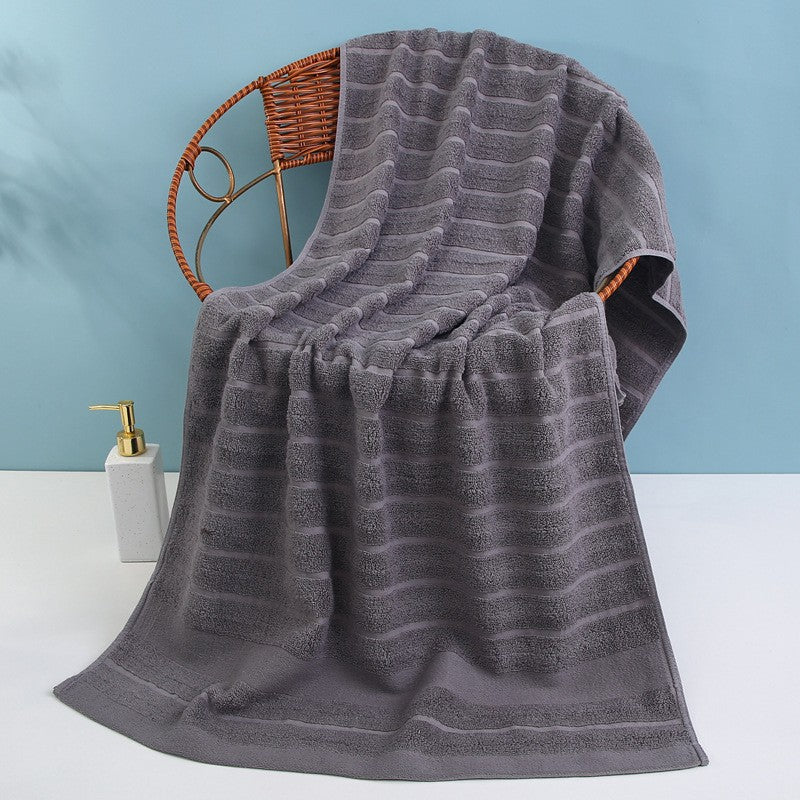 Terry Bath Towel with Elegant Stripes Stornfield