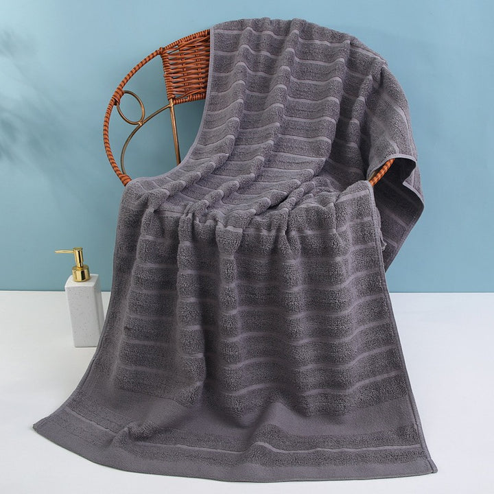 Terry Bath Towel with Elegant Stripes Stornfield