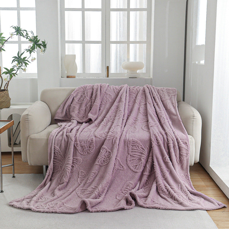 Ladies Luxurious Bedspread with Butterfly Pattern Stornfield