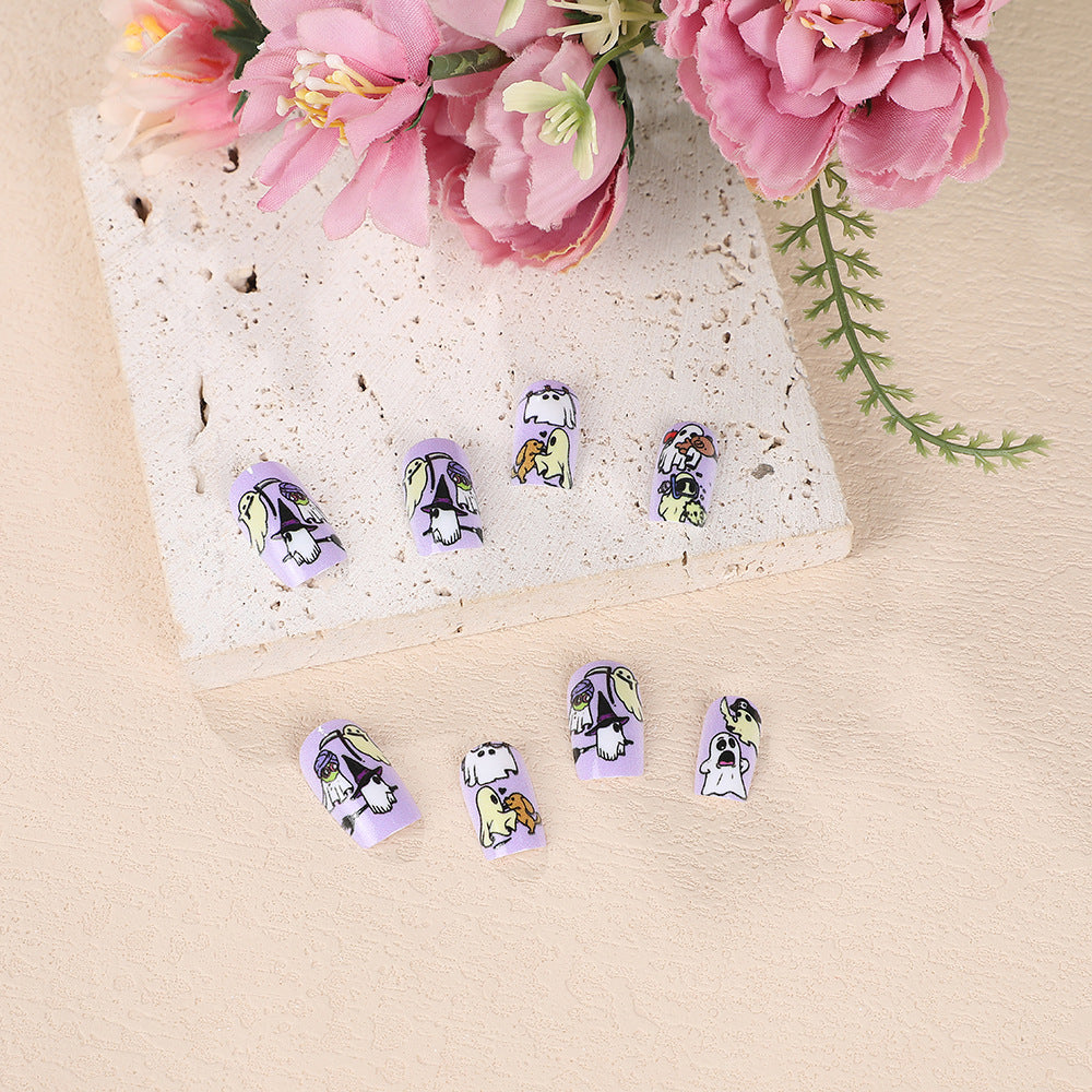 Creative Nail Set with Cartoon Designs Stornfield
